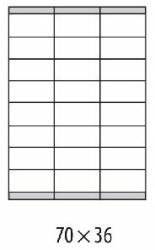 etibox Etichete universale 70x36mm Etibox A4 100 coli