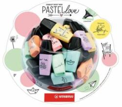 STABILO Set evidențiatoare mini pastel STABILO Boss, 50 buc