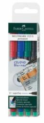 Faber-Castell Set markere permanente Multimark S/4