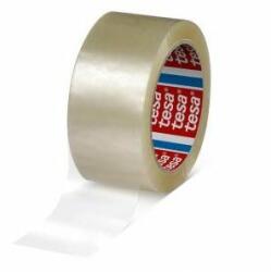 tesa Bandă adezivă standard TESA pentru ambalaje, transparentă, 25 mm x 66 m