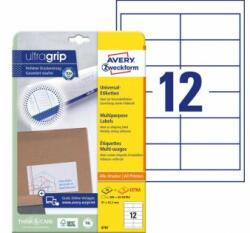 Avery-Zweckform Etichete universale 97x42.3mm Avery A4 25+5 coli