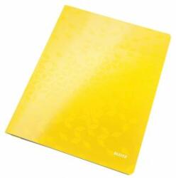 Leitz Legătură rapidă, carton laminat, A4, LEITZ „Wow, galben