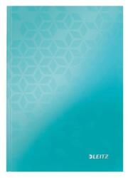Leitz WOW A5 jegyzetfüzet, 80 vonalas, jégkék