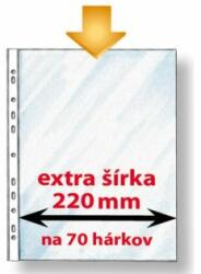 KARTON P+P Eurobal Carton PP economie A4 maxi extra wide 50mic 50buc