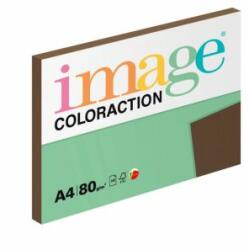 Image Hârtie colorată Image Coloraction, A4, 80g, maro, 100 de coli