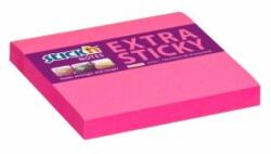 Stick`n by Hopax Pad autoadeziv, 76x76 mm, roz neon