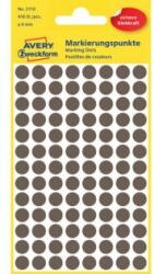 Avery Zweckform Etichete rotunde de 8 mm maro Avery