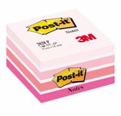 Post-it kockapárna 76x76 rózsaszín