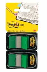 Post-it Semne de carte Post-it Index late 25, 4x43, 2 verzi 2 buc