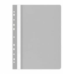 Office Products Legătură rapidă din PP cu perforație euro, gri mat