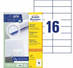 Avery-Zweckform Etichete universale 105x37 mm Avery A4 100 coli