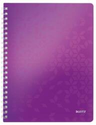 Leitz WOW A4-es vonalas jegyzettömb, lila