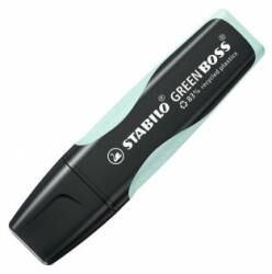 STABILO Evidențiator pastel STABILO GREEN BOSS, turcoaz pastel