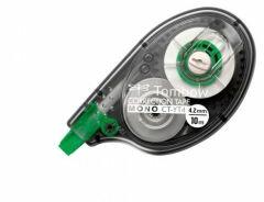 Tombow Rolă corectoare Tombow CT-YT4 cu corecție laterală, de unică folosință, 4, 2 mm x 10