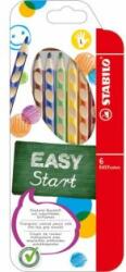 STABILO Creioane colorate din lemn EASYcolors L, set de 6