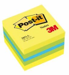 Post-it pad, 51x51 mm, mini, vegyes színben