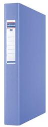 DONAU 4 gyűrűs mappa DONAU kartonból és fóliából, A4/4R/25 mm, kék