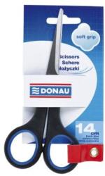 DONAU Olló DONAU puha markolatú 14 cm kék