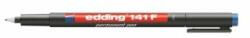 edding Marker permanent, OHP, 0, 6 mm, EDDING "141 F", albastru