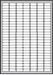 agipa Etichete universale detașabile 25.4x10mm Agipa A4 25 coli