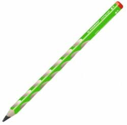 STABILO Creioane ergonomice STABILO EASYgraph pentru dreptaci, verde, 12 buc