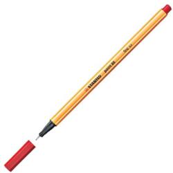 STABILO Point 88 hegyű filctoll, piros
