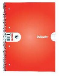 Esselte Caiet spiralat, A4, pătrat, 70 de coli, ESSELTE