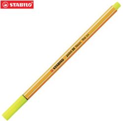 STABILO Point 88 filctoll, neon sárga
