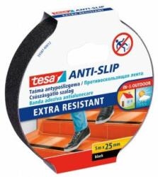 tesa Bandă antiderapantă, 25 mm x 5 m, TESA "Anti-slip", neagră, 5m