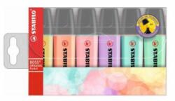 STABILO Evidențiator - STABILO BOSS ORIGINAL Pastel - pachet de 6 bucăți