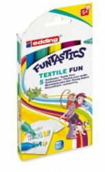edding Marker textil edding 17 FUNTASTICS textil fun 5f