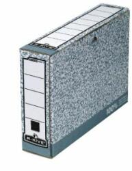 Fellowes Cutie de arhivă Fellowes BANKERS BOX 80mm gri/alb