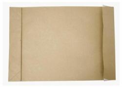 Harmanec-Kuvert Pungă B4 cu fund în formă de X și bandă detașabilă 250 x 354 mm maro 130g