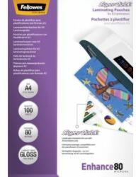 Fellowes Folii de laminare Fellowes 216x303 A4 80mic Superquick