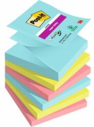 Post-it Notițe autoadezive Post-it Super Sticky COSMIC, dimensiune 76x76 mm, 6 notițe a câte 90 de coli