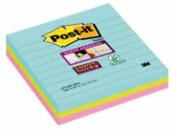 Post-it Notițe autoadezive Post-it Super Sticky COSMIC, dimensiune 101x101 mm, 3 notițe a câte 70 de notițe