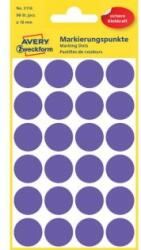 Avery Zweckform Etichete rotunde de 18 mm Avery violet
