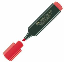 Faber-Castell Evidențiator Faber-Castell 1548 Textliner - roșu
