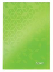 Leitz Caiet Leitz WOW A5, 80 de coli, liniare verde