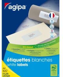Agipa Etichete universale 210x297mm Agipa A4 500 coli
