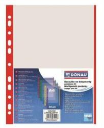 DONAU Copertă Euro DONAU A4 40 mic cu margine roșie 100 buc