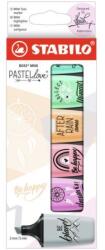 STABILO Boss mini pasztell szövegkiemelő készlet 6 db