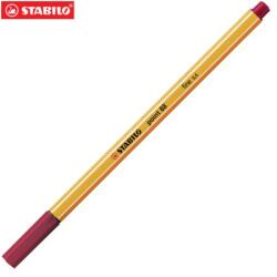 STABILO Point 88 hegyű filctoll, sötétpiros