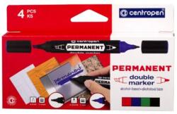 Centropen 1666 dupla 4f permanens marker készlet
