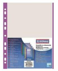 DONAU Copertă Euro DONAU A4 40 mic cu margine violet 100 buc