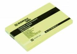 DONAU Eco Bilet autoadeziv Donau Eco galben 76x127mm