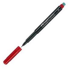 Faber-Castell Multimark permanens S marker piros
