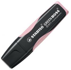 STABILO GREEN BOSS pasztell kiemelő, pasztellrózsaszín