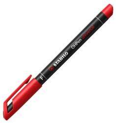 STABILO 842 F OHP marker, piros
