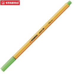 STABILO Point 88 hegyű filctoll, levélzöld